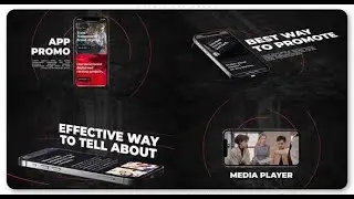 Mosaic App Promo–After Effects Template