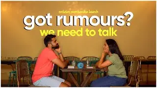 We Need To Talk - Exclusive Merchandise