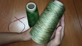Летняя блузка спицами "Малахит" регланом сверху, МК