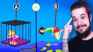 ЗАГАДКИ ОТ КОТОРЫХ ТЫ УМНЕЕШЬ (Тест для тупых)