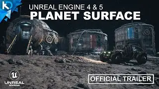 Planet Surface Colony - Unreal Engine 4 