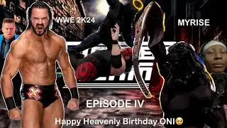 THE BIG O VS THE BIG RED MACHINE!!! BURIED ALIVE MATCH  - WWE 2K24 MYRise - Ep #4