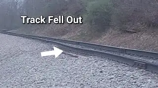 Track Dropped on Curve 36A and we Tamp It Up to Specs