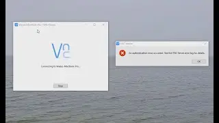 Resolving VNC Viewer 