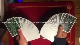 Monarchs Green And Blue Deck Opening And Review