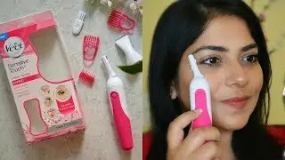 New Veet Sensitive Touch Expert Beauty Trimmer Review & Demo | How to remove Facial Hair