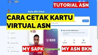 CARA CETAK KARTU VIRTUAL ASN DI MY ASN