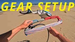 How to SETUP a Kitesurfing Kite | Learn to Kitesurf Ep. 4
