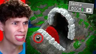 Usé Semillas Terroríficas para Trollear a Mi Amigo en Minecraft!
