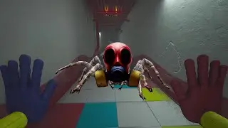 SPIDER GAS MASK New Jumpscare (Poppy Playtime: Chapter 2)