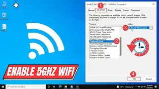How to Turn On 5GHz Wifi on Laptop