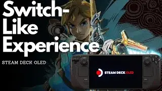 Legend of Zelda Breath of the Wild Steam Deck OLED 60FPS Moonlight Streaming