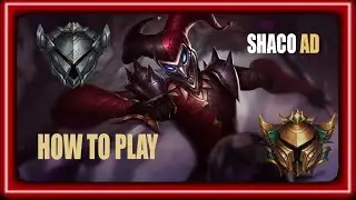 COMO SUBIR A PLATA/ORO JUGANDO SHACO || LEAGUE OF LEGENDS