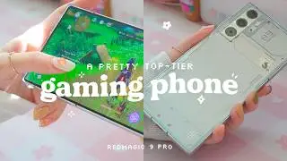 🐻‍❄️ trying out a powerful (and kinda pretty) gaming phone  | feat. REDMAGIC 9 Pro ✩