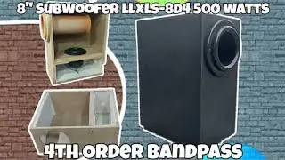 4th Order Bandpass Subwoofer Box | Subwoofer Box Design Idea for Car and Home Theater Set up