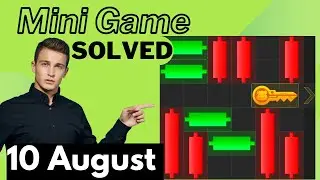 Minigame 10 August solved/ Hamster Combat Puzzle Keys