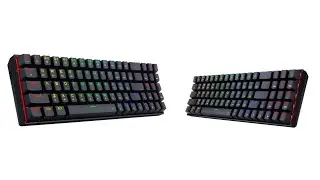 Redragon Zed Pro RGB Brown Switch - Tastatura mecanica gaming Wireless Unboxing