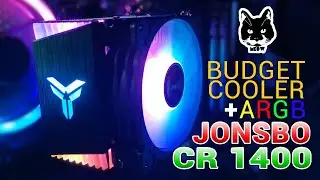Кулер JONSBO CR 1400 с ARGB подсветкой - эффективное охлаждение