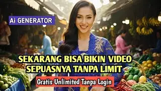 TERBARU.!! CARA BIKIN VIDEO AI GRATIS SEPUASNYA TANPA LOGIN🔥