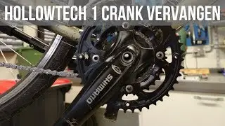 Hollowtech 1 crank vervangen - Crankset demonteren