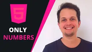 How to make an input accept just numbers in HTML