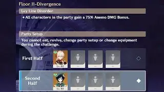 DPS Kazuha & Venti Solo Floor 11 - Genshin Impact