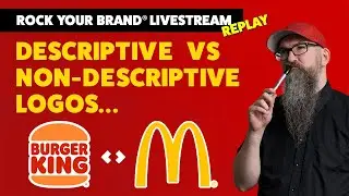 Descriptive vs Non-Descriptive Logos - Rock Your Brand Live Stream - Replay 🤘