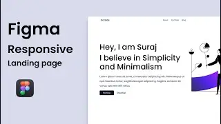 Responsive Web Design in Figma || Figma Tutorial