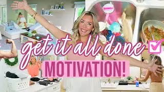 2024 GET IT ALL DONE WITH ME MOTIVATION! YOU CAN DO IT!! 