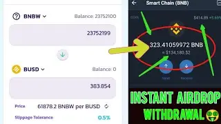 claim $383 worth of bnbw instant withdraw airdrop | 