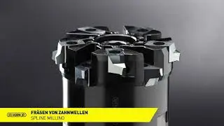 Fräsen von Zahnwellen | Milling PTO shafts