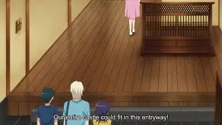 Maou and Ashiya cannot believe how rich Chiho Sasaki's family is | The Devil is a Part-Timer!!