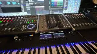 UVI Falcon 3: The new feature MIDI out - running Moog One and Prophet 10