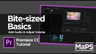 Adobe Premiere Pro, Bite-sized Basics: Add Audio and Adjust Volume