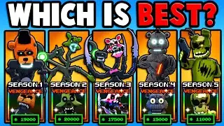 Which NIGHTMARE CLAN PRESENT UNIT Is BEST? (Five Nights TD)