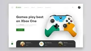 Adobe Xd Landing Page Design Tutorial