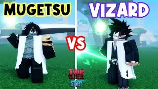 BLESSED Mugetsu Vs CURSED Vizard in Anime Story.. (ROBLOX)