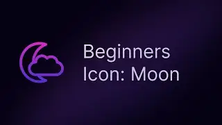 Figma Beginners Icons Moon