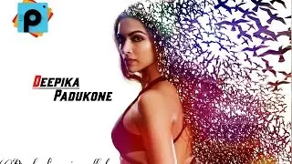Brush dispersion effect editing tutorial in picsart | picsart splatter editing tutorial