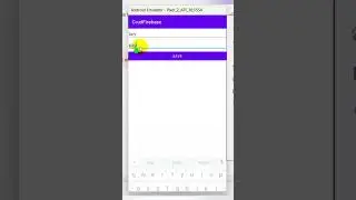 #shorts  | #androidstudio #coursecode CRUD operation | firebase database | Kotlin | #shortvideo