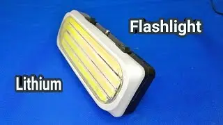 How to make an emergency light using lithium ion batteries?