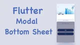 Flutter Show Modal Bottom Sheet | With Example Code