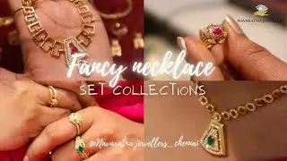 Fancy necklace set collections 