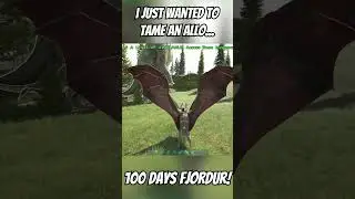 I Just Wanted To Tame An Allo in Ark But It All Went So Wrong... #shorts