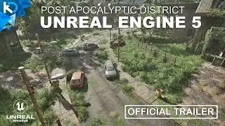 Post Apocalyptic District- Unreal Engine 5 (2.0 update) 
