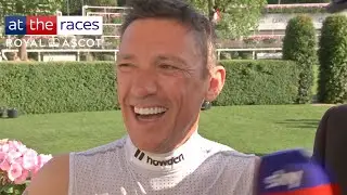 “At the moment it’s over!” – Frankie Dettori on his retirement after an amazing day at Royal Ascot!