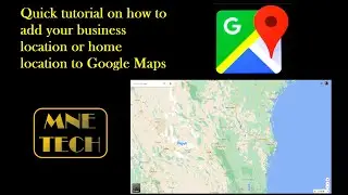 Quick tutorial on how to add any place or your business location home location to Google Maps