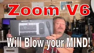 Zoom V6 vocal processor its more than what you think!