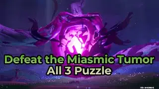 Yougou Cleansing: All 3 Puzzle in Defeat Miasmic Tumor Quest | Genshin Impact