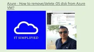 Azure - How to remove/delete OS disk from Azure VM?